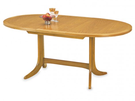 NATHAN Classic 2114 Oval Pedestal Dining Table