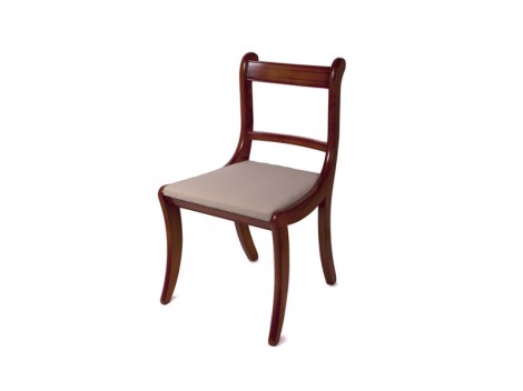 B&B Classic Reproduction Range B201 Scroll dining chair