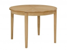 NATHAN Shades Teak or Oak range 2135 / 2905  Circular table on legs