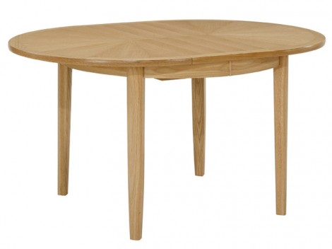 NATHAN Shades Teak or Oak range 2135 / 2905  Circular table on legs