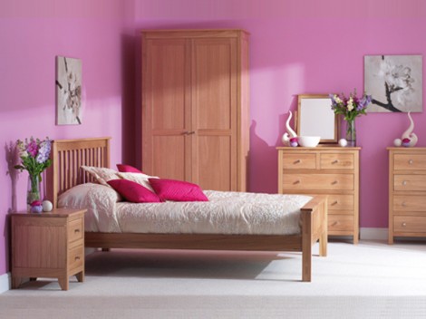 Oak Bedroom range 3 + 4 drawer chest